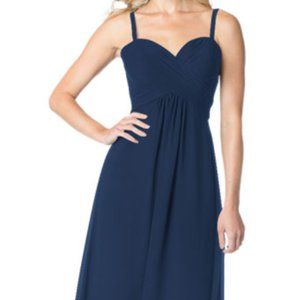 Bari Jay #1603 Bridesmaid Dress Navy Size 8
